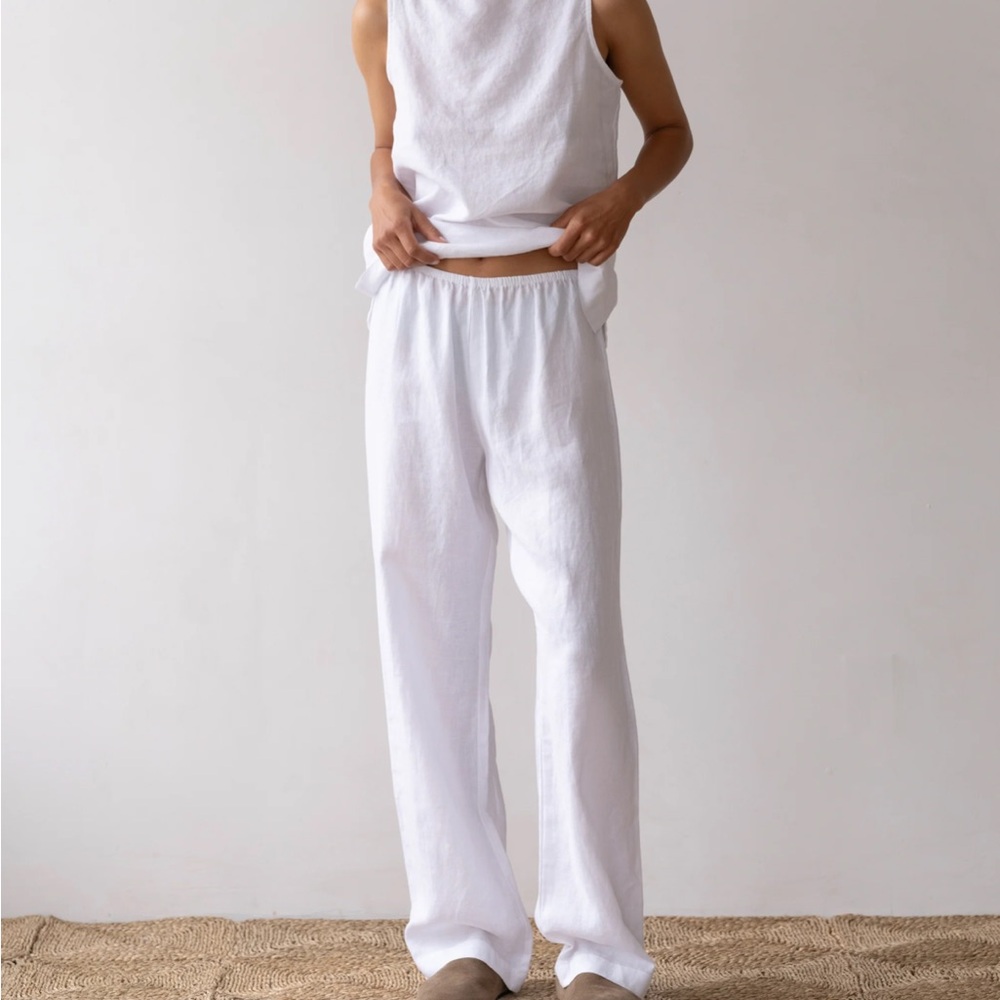 DONNI Simple Linen Pants
